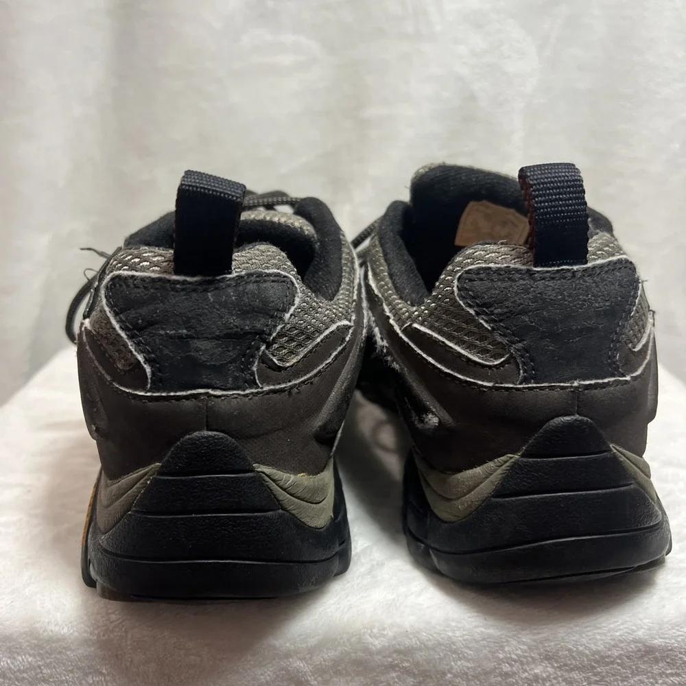 Merrell Moab Gore-Tex XCR Vibram Trail Hiking Shoes Men's 9.5 Gray Brown